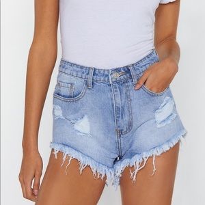 NASTYGAL high waisted shorts